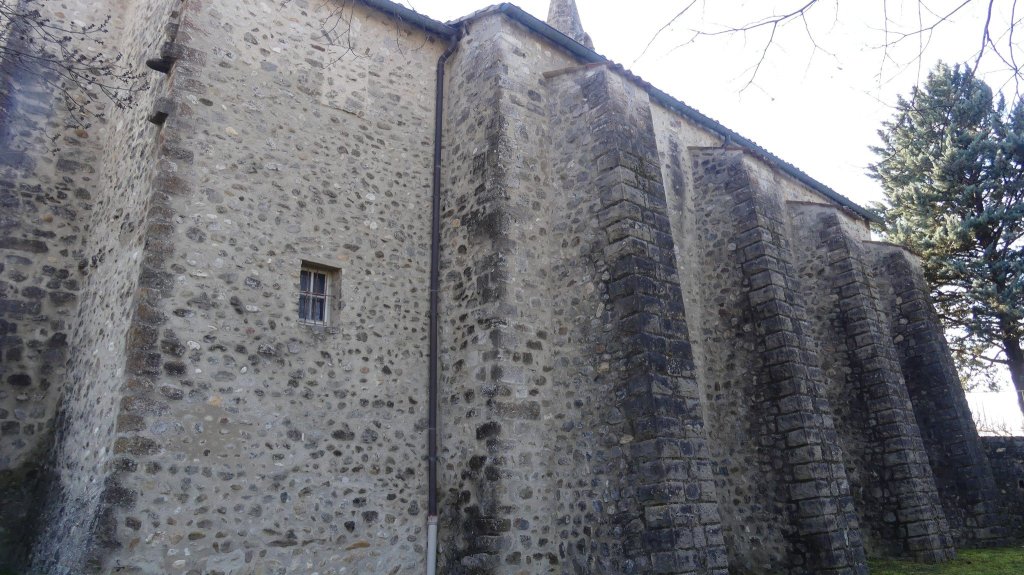Mur de l'&eacute;glise.