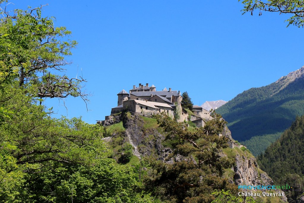 Ch&acirc;teau Queyras dans les Hautes Alpes.