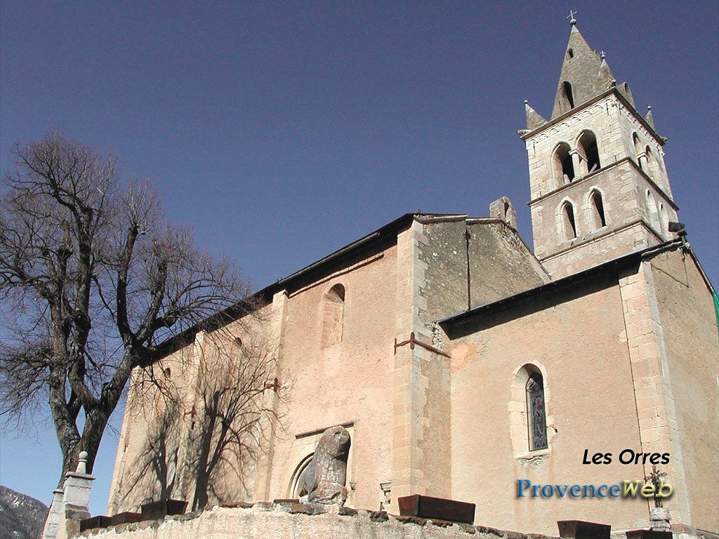 Eglise des Orres.