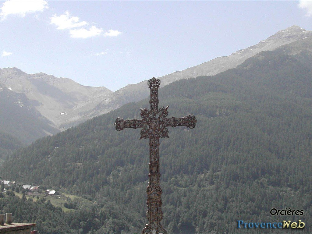 Croix &agrave; Orci&egrave;res.