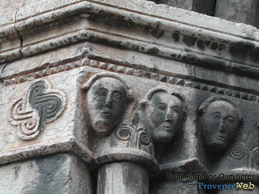 D&eacute;corations murales &agrave; Saint Martin de Queyri&egrave;res.