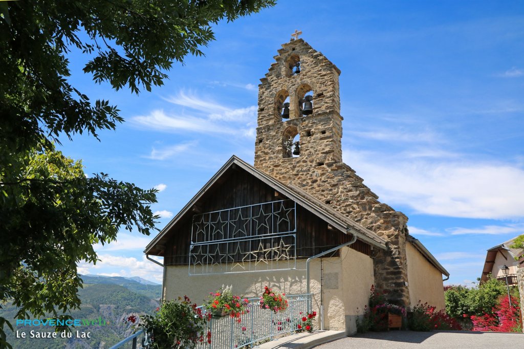 Eglise du Sauze du Lac.