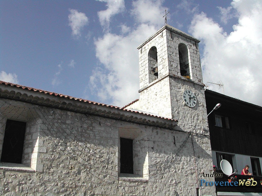 Eglise d'Andon.