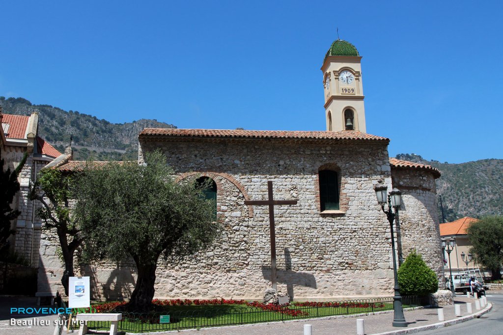 Eglise de Beaulieu sur Mer.