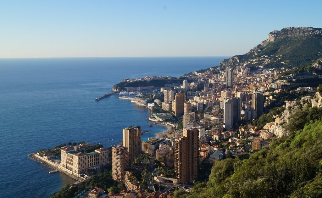 La ville de Beausoleil.