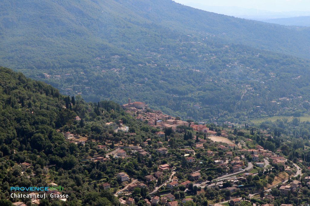 Village de Chateauneuf-Grasse.