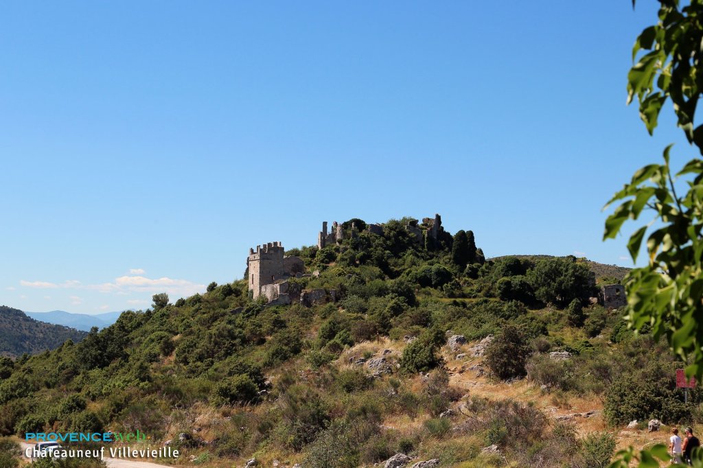 Ruine du ch&acirc;teau.