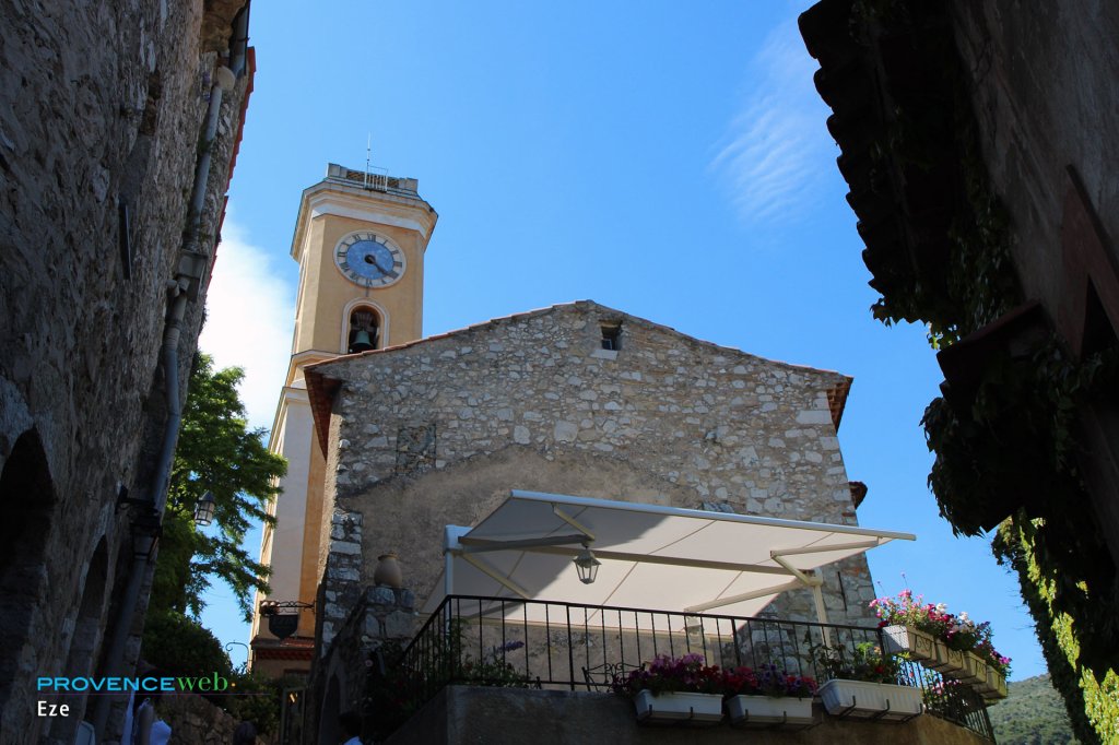 Eglise Notre Dame de l'Assomption &agrave; Eze.