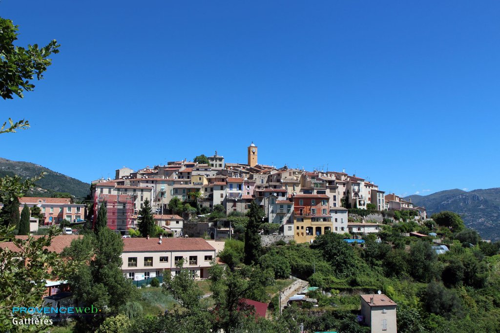 Village de Gattières.