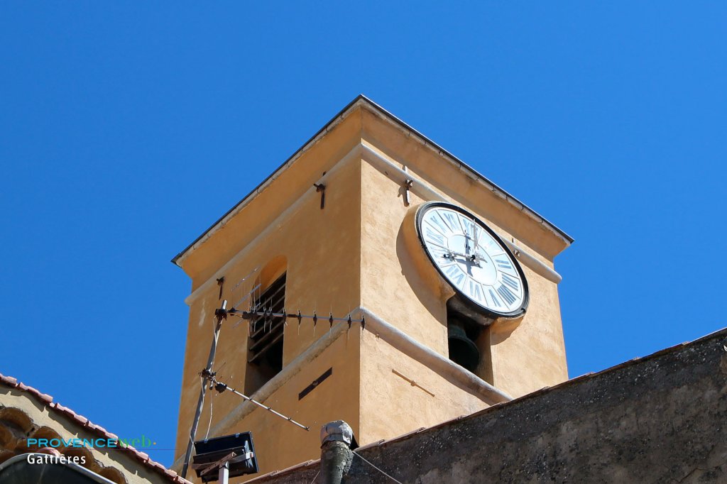 Clocher de Gattières.