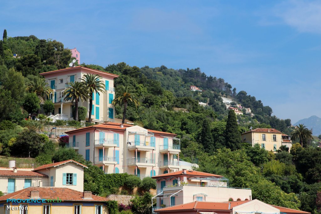 Villas &agrave; Menton.