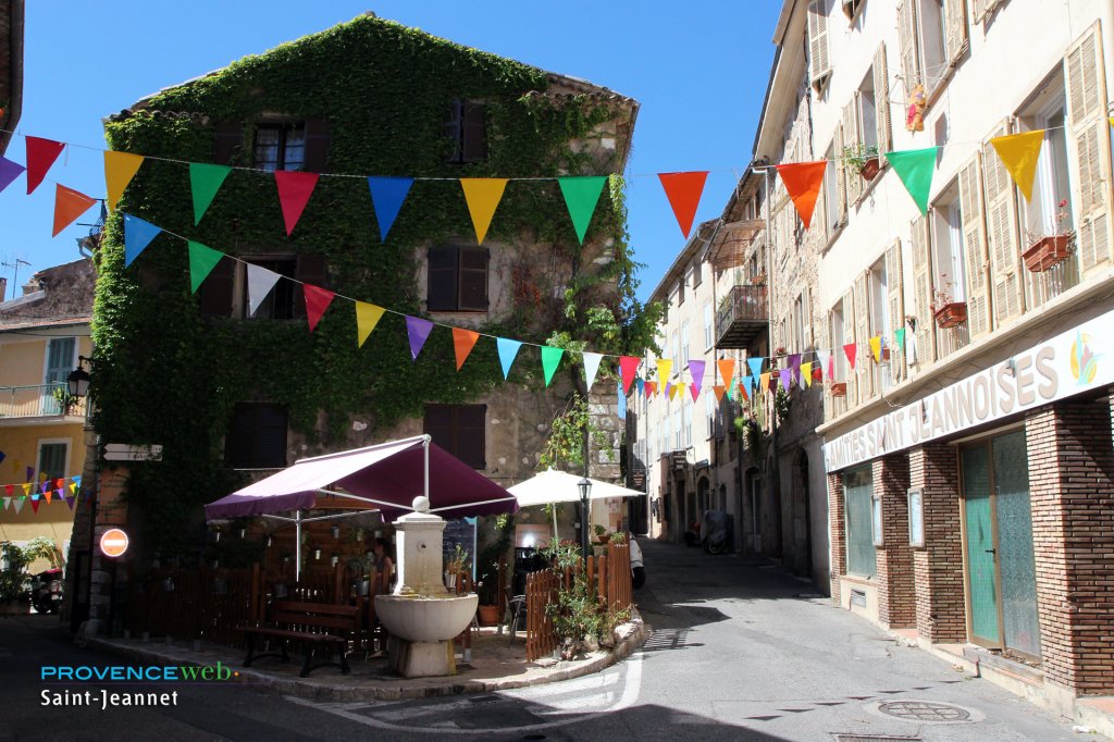 Saint Jeannet dans les Alpes Maritimes.