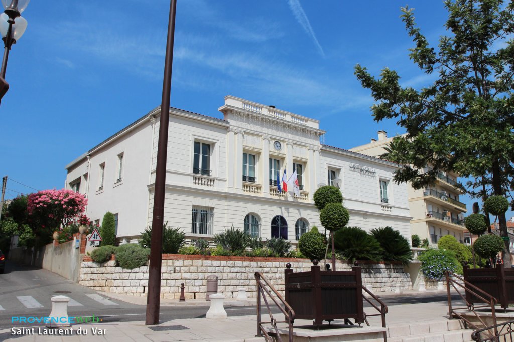 Mairie Saint Laurent du Var.