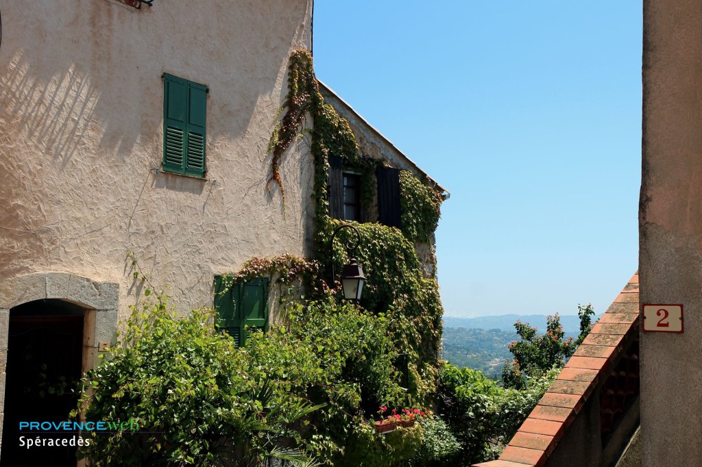 Jolie vue du village.
