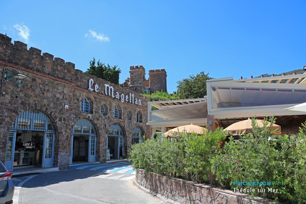 Théoule sur Mer dans les Alpes Maritimes.