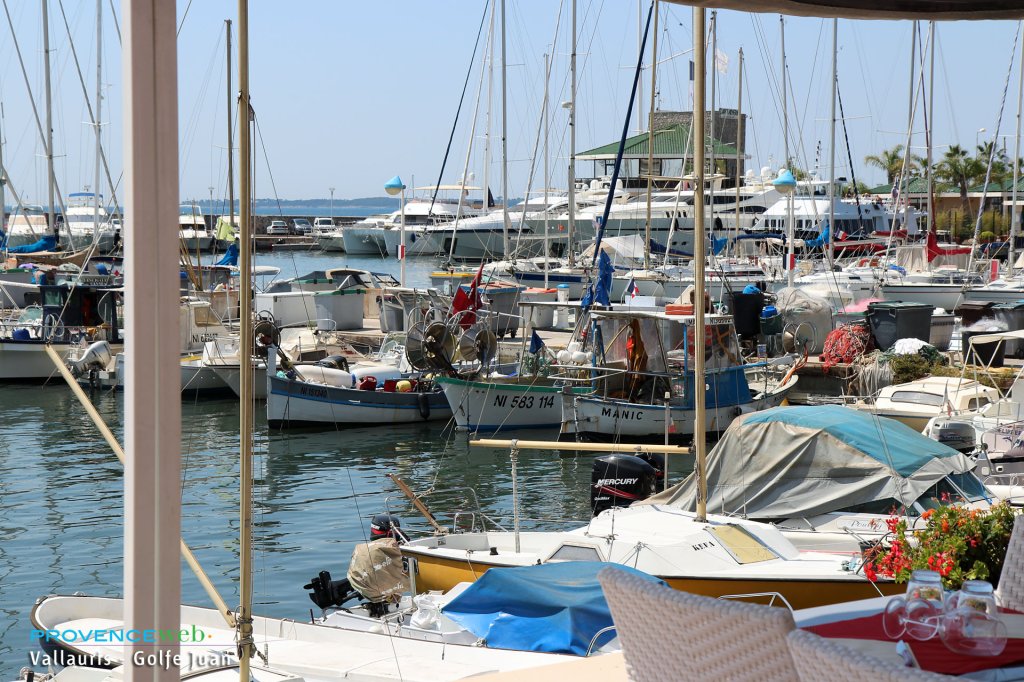 Port de Vallauris.