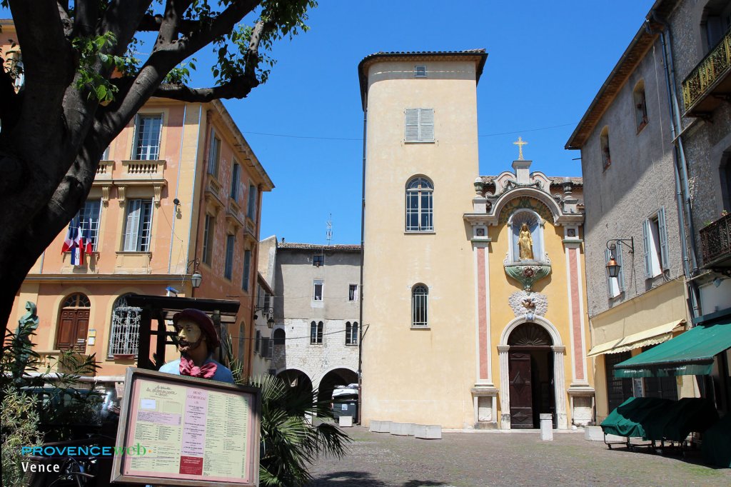 Centre-ville de Vence.