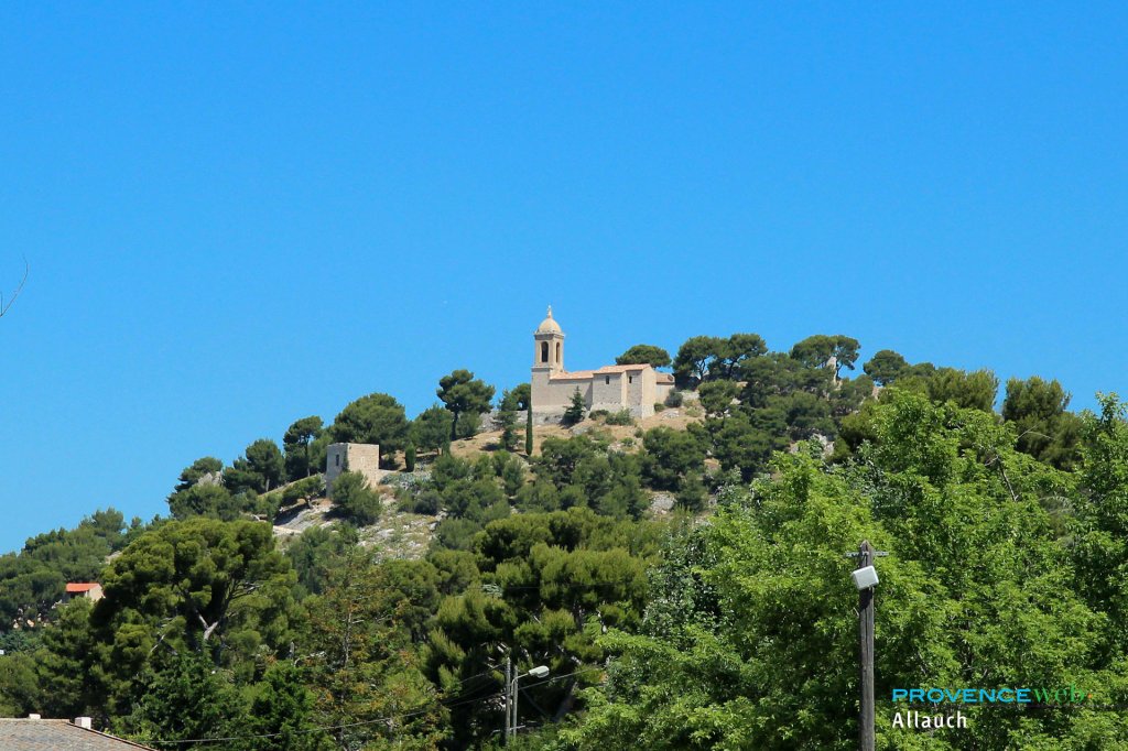 colinne &agrave; Allauch.