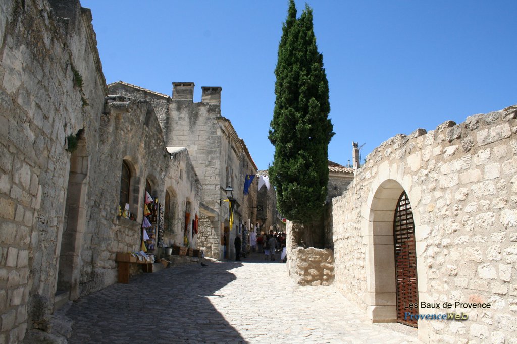 Photo des Baux de Provence.