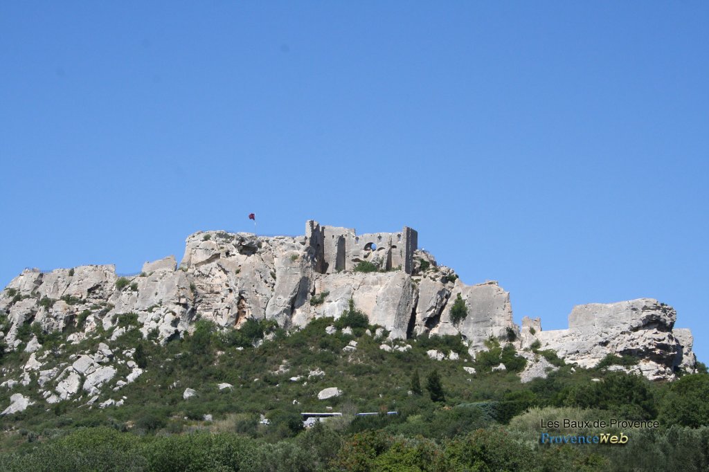 Ch&acirc;teau les Baux de Provence.