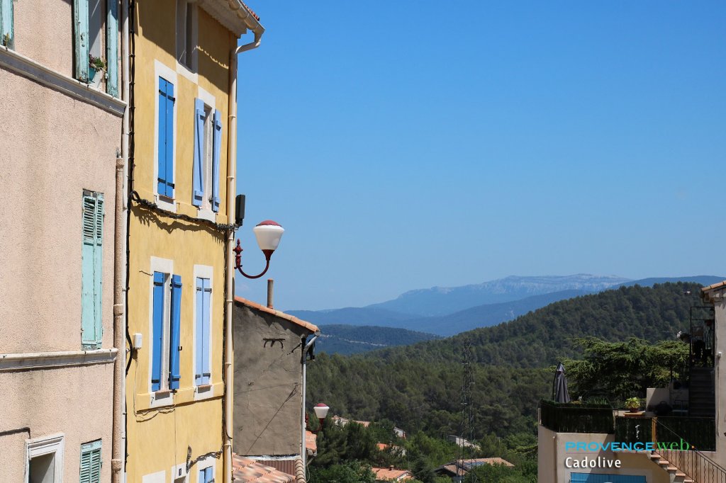 Panorama depuis Cadolive.
