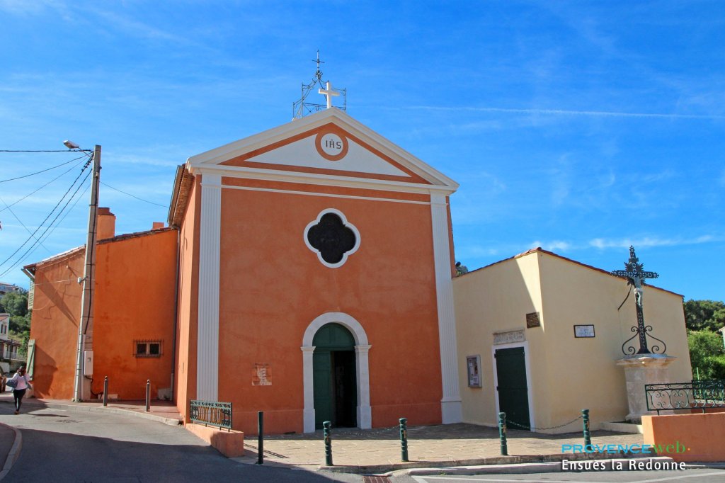 Eglise d'Ensu&egrave;s la Redonne.