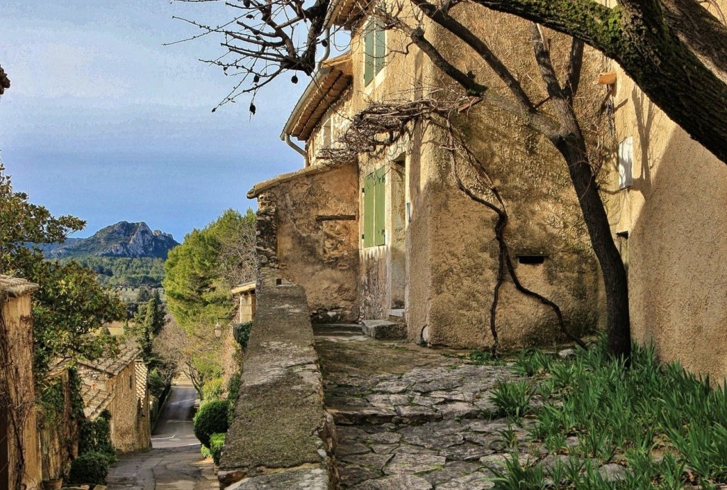 Le village d'Eygali&egrave;res.