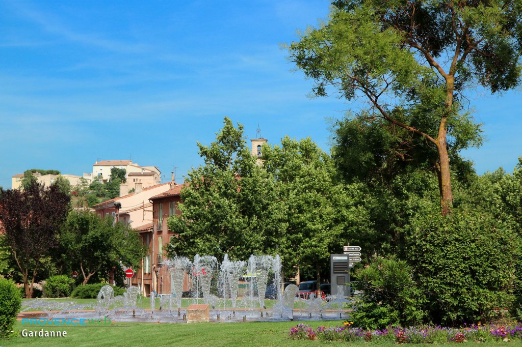 Parc &agrave; Gardanne.