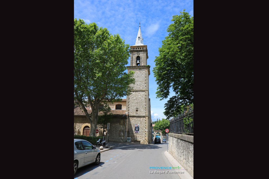 Eglise La Roque d'Anth&eacute;ron.