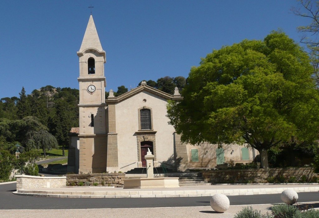 Eglise de Lamanon.