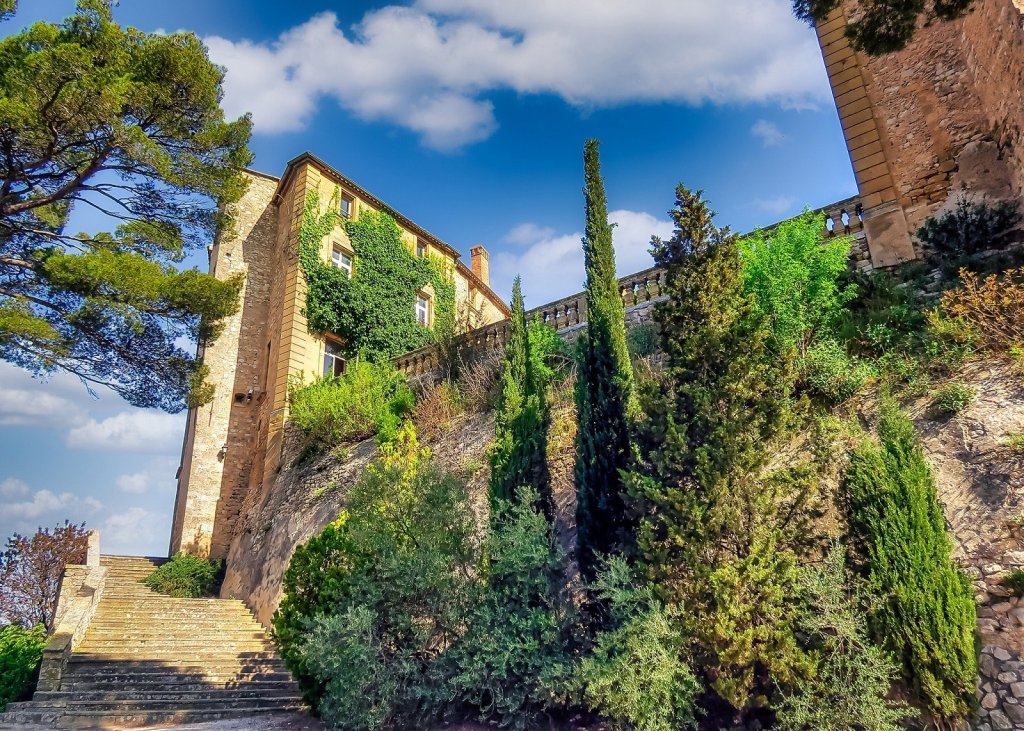 Meyrargues dans les Bouches du Rh&ocirc;ne.
