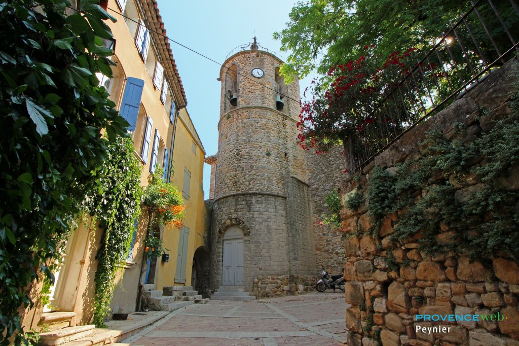 Tour de l'horloge de Peynier.