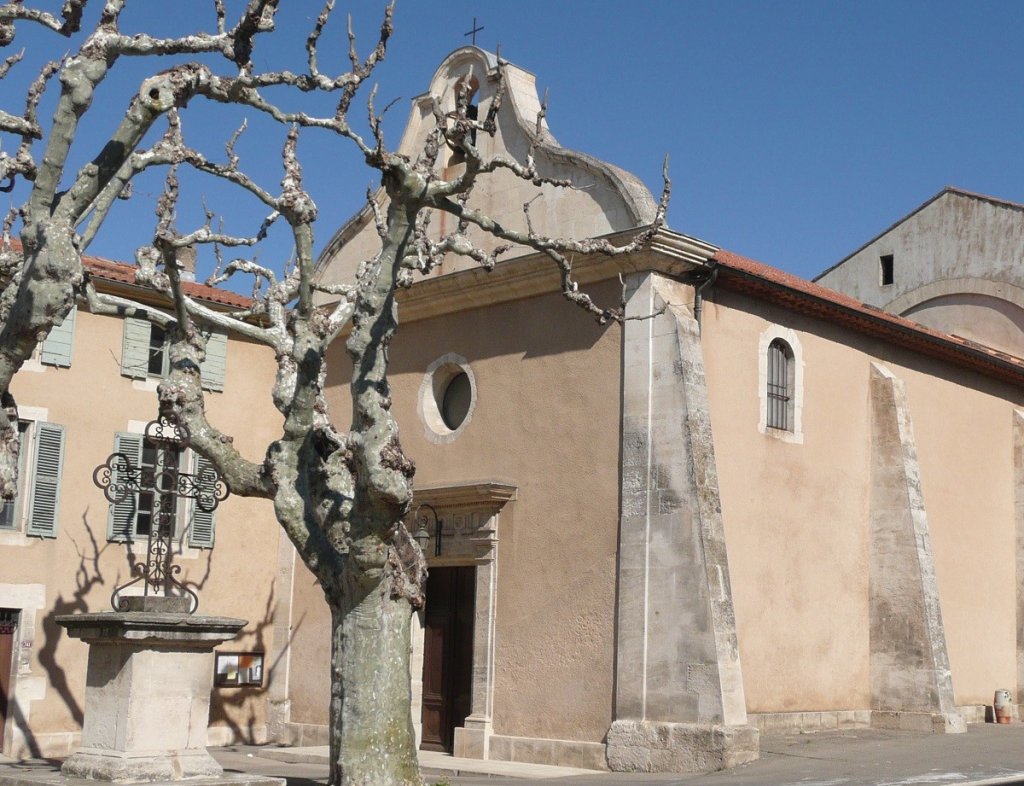 Le village de Plan d'Orgon dans les Bouches du Rh&ocirc;ne.