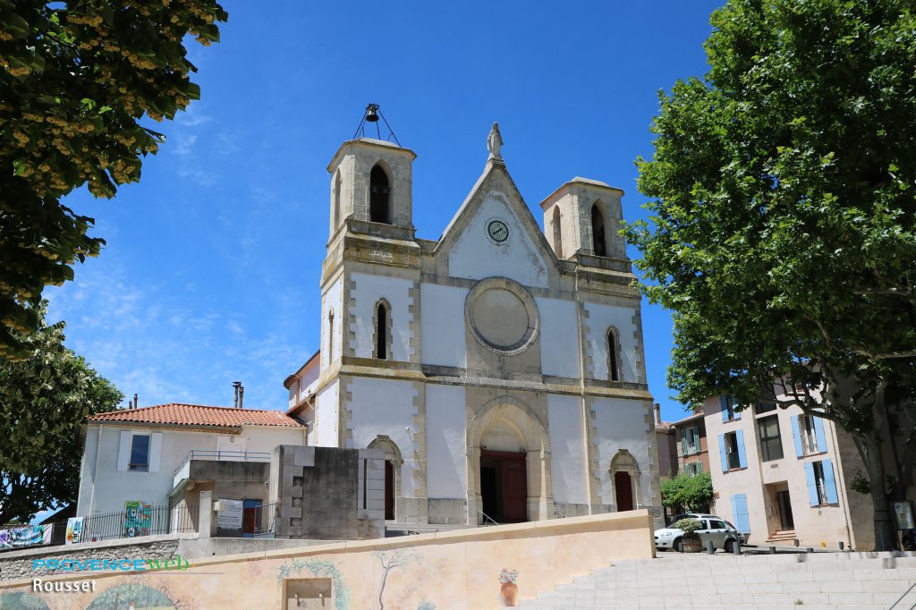 Eglise de Rousset.