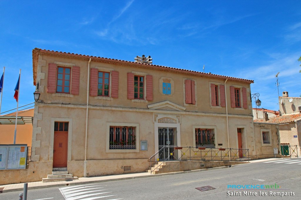 Mairie de Saint Mitre les Remparts.