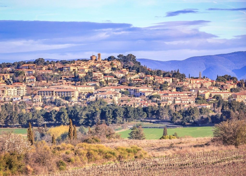 Le village de Venelles dans les Bouches du Rh&ocirc;ne.