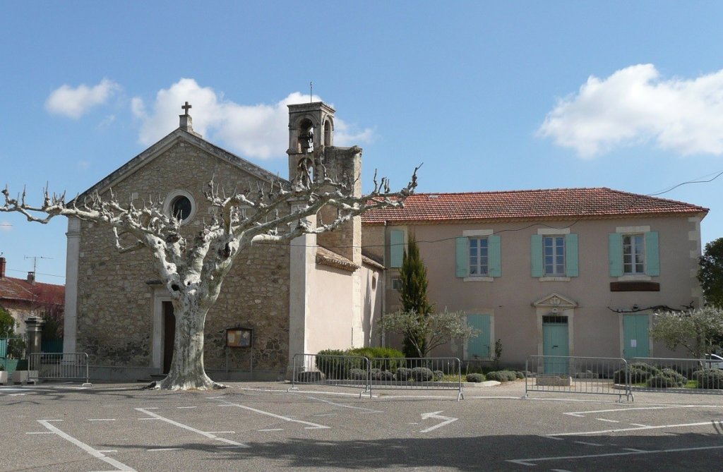 Le village de Verqui&egrave;res dans les Bouches du Rh&ocirc;ne.