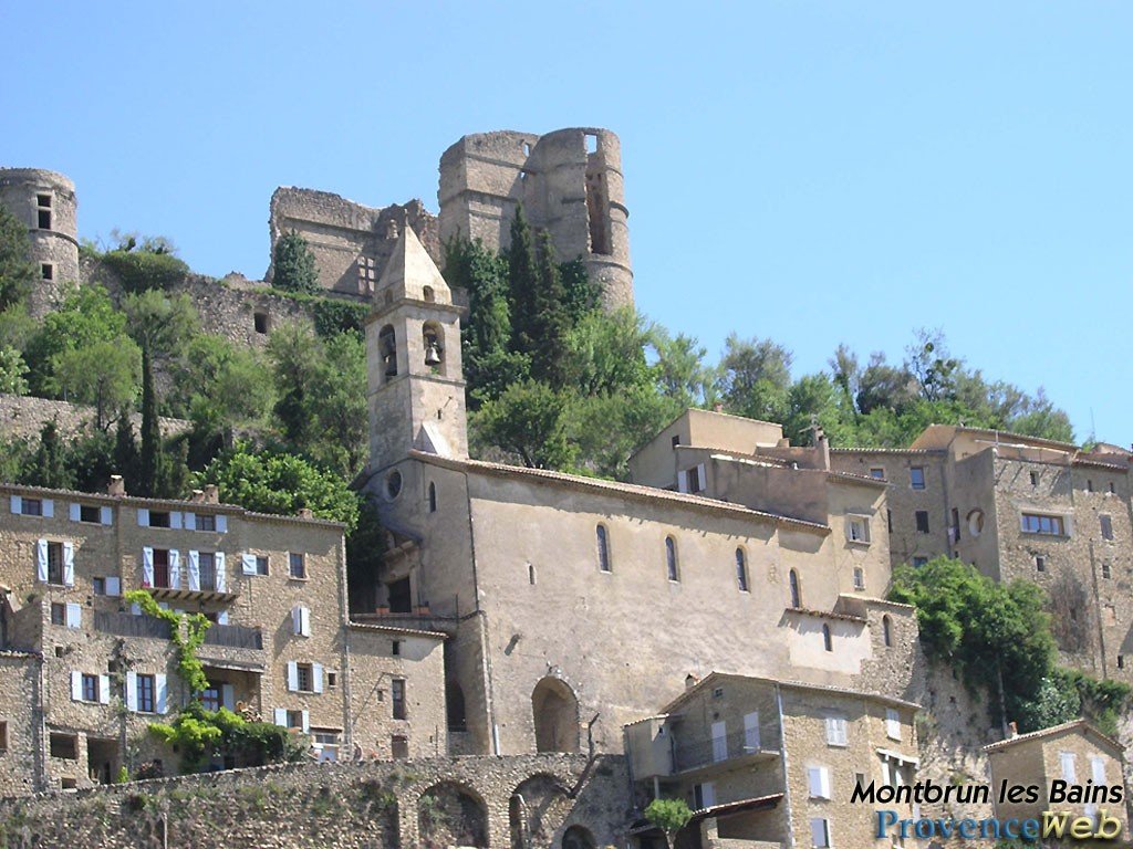 Eglise de Montbrun les Bains.