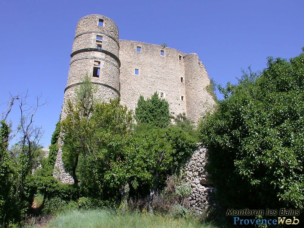 Ch&acirc;teau de Montbrun les Bains.