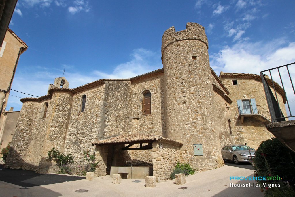 Village de Rousset les Vignes (Dr&ocirc;me).