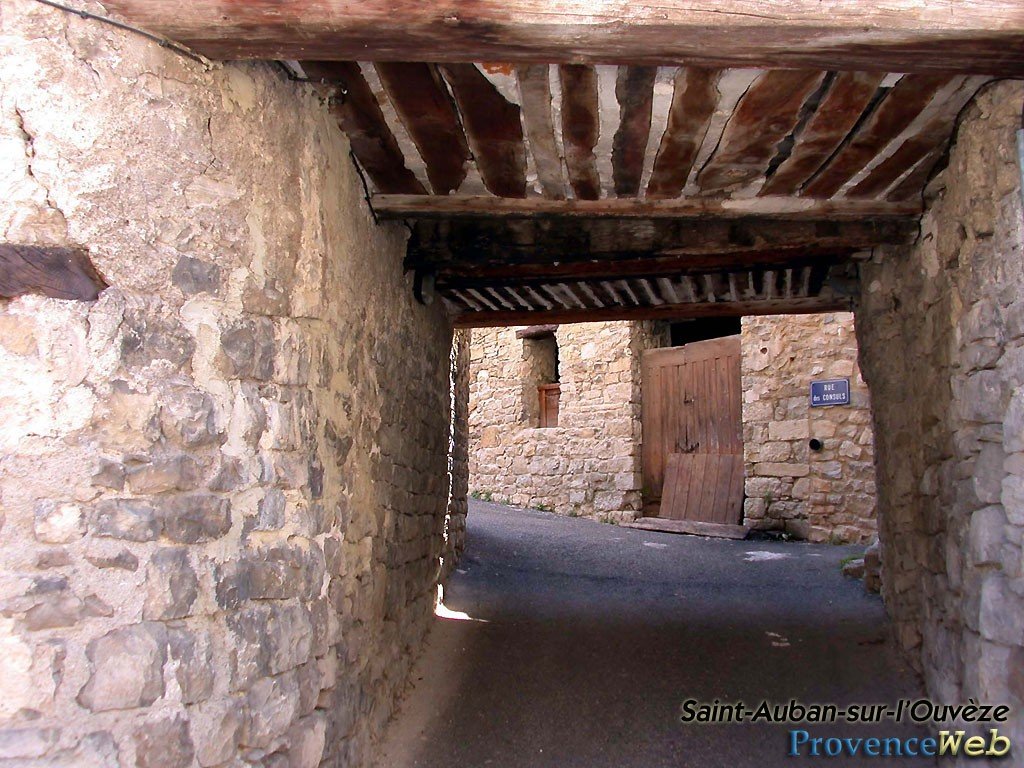 Passage couvert ancien.