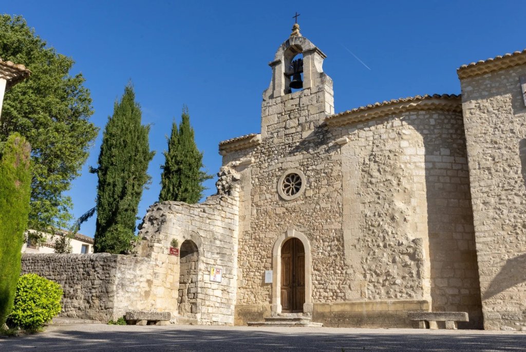 Le village de Sol&eacute;rieux dans la Dr&ocirc;me.