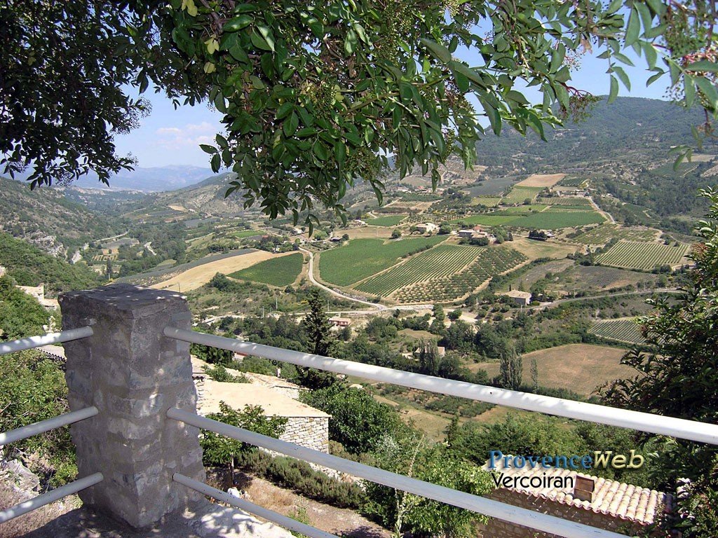 Panorama depuis Vercoiran.