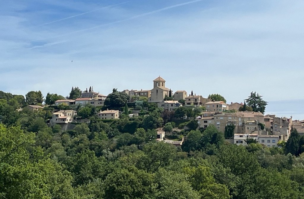 Le village de Vinsobres.