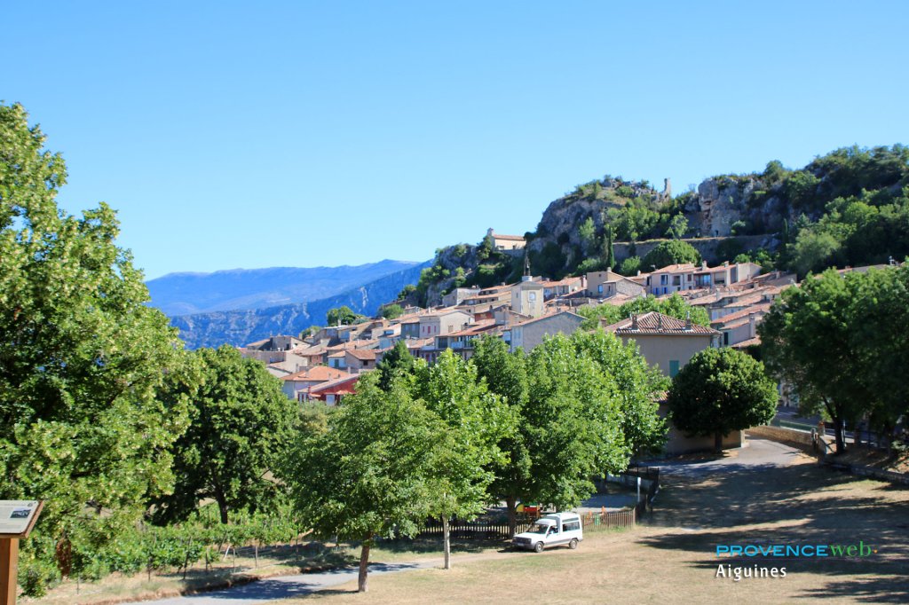Village d'Aiguines.