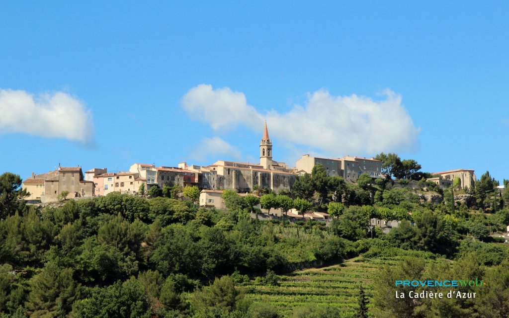 La Cadi&egrave;re d'Azur.