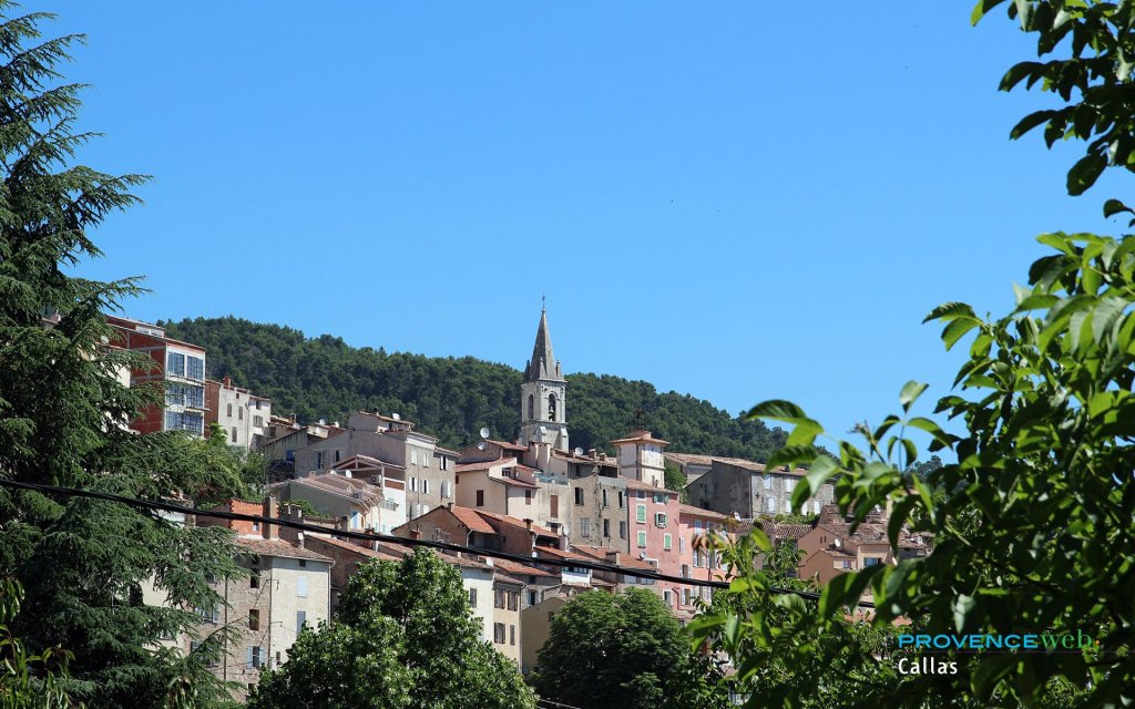 Le village de Callas dans le Var.