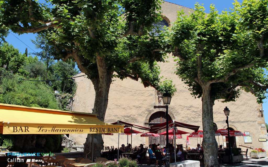 Terrasse &agrave; Callian.
