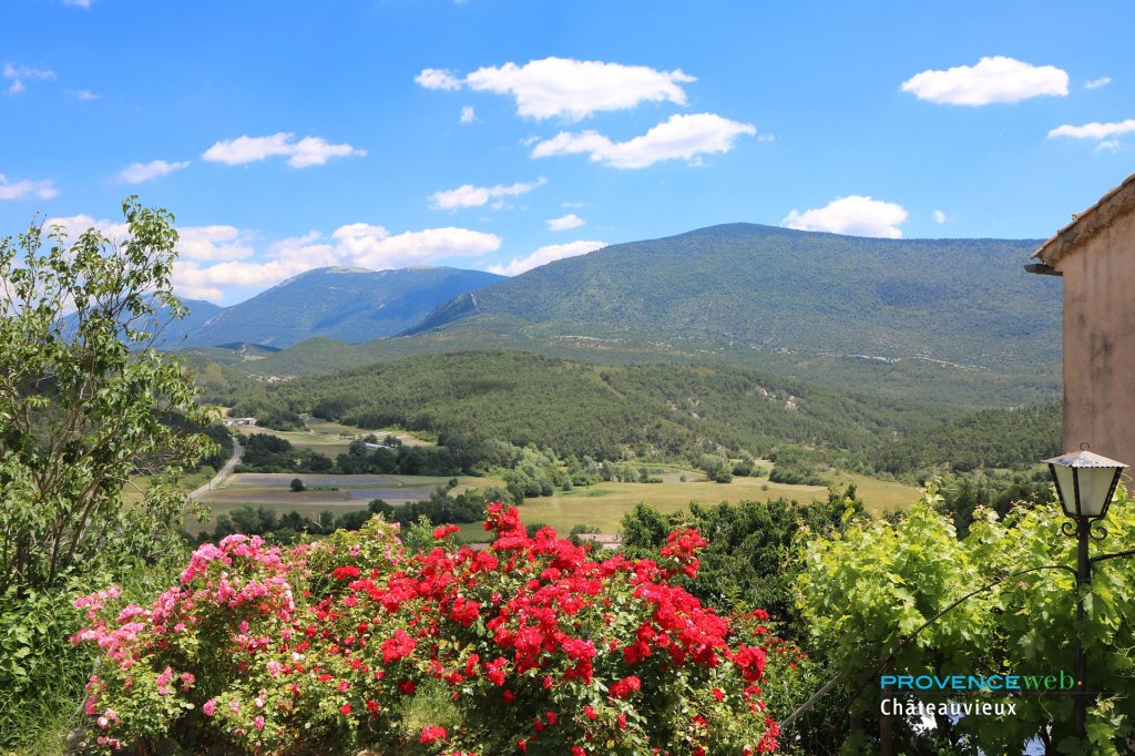 Panorama depuis Ch&acirc;teauvieux.