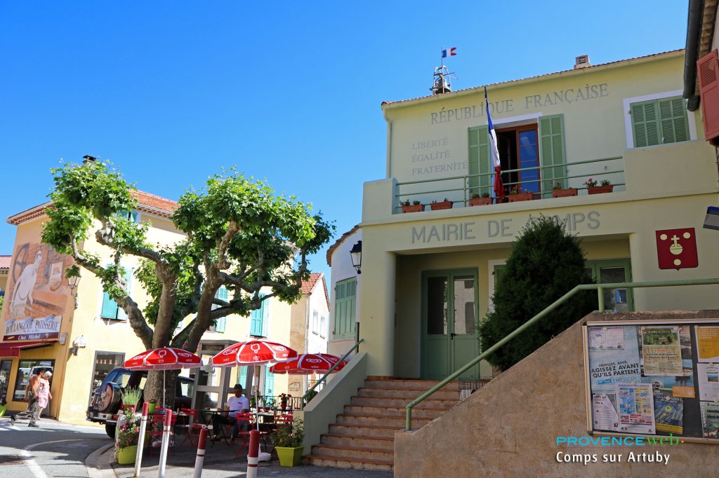 Mairie de Comps sur Artuby.